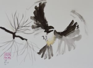 30. Chickadee: 9"x12"