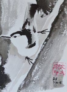 23. Nuthatch: 7"x5"